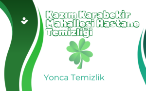 Kazım Karabekir Mahallesi Hastane Temizliği