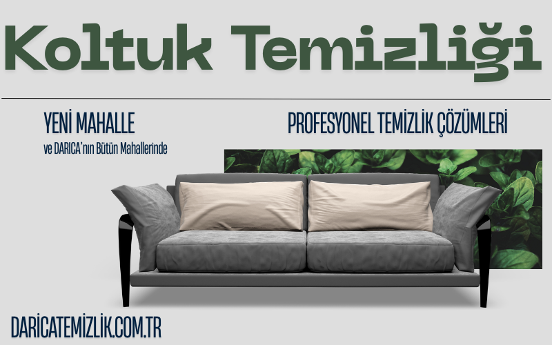 Yeni Mahalle Koltuk Temizliği