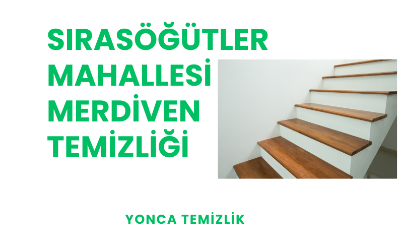 Sırasöğütler Mahallesi Merdiven Temizliği